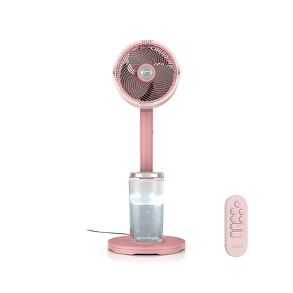 FlexBreeze Pro Mist Fan, Indoor/Outdoor, Cordless, Mist Tank, 20m, Pedestal/Table, 5 Speeds