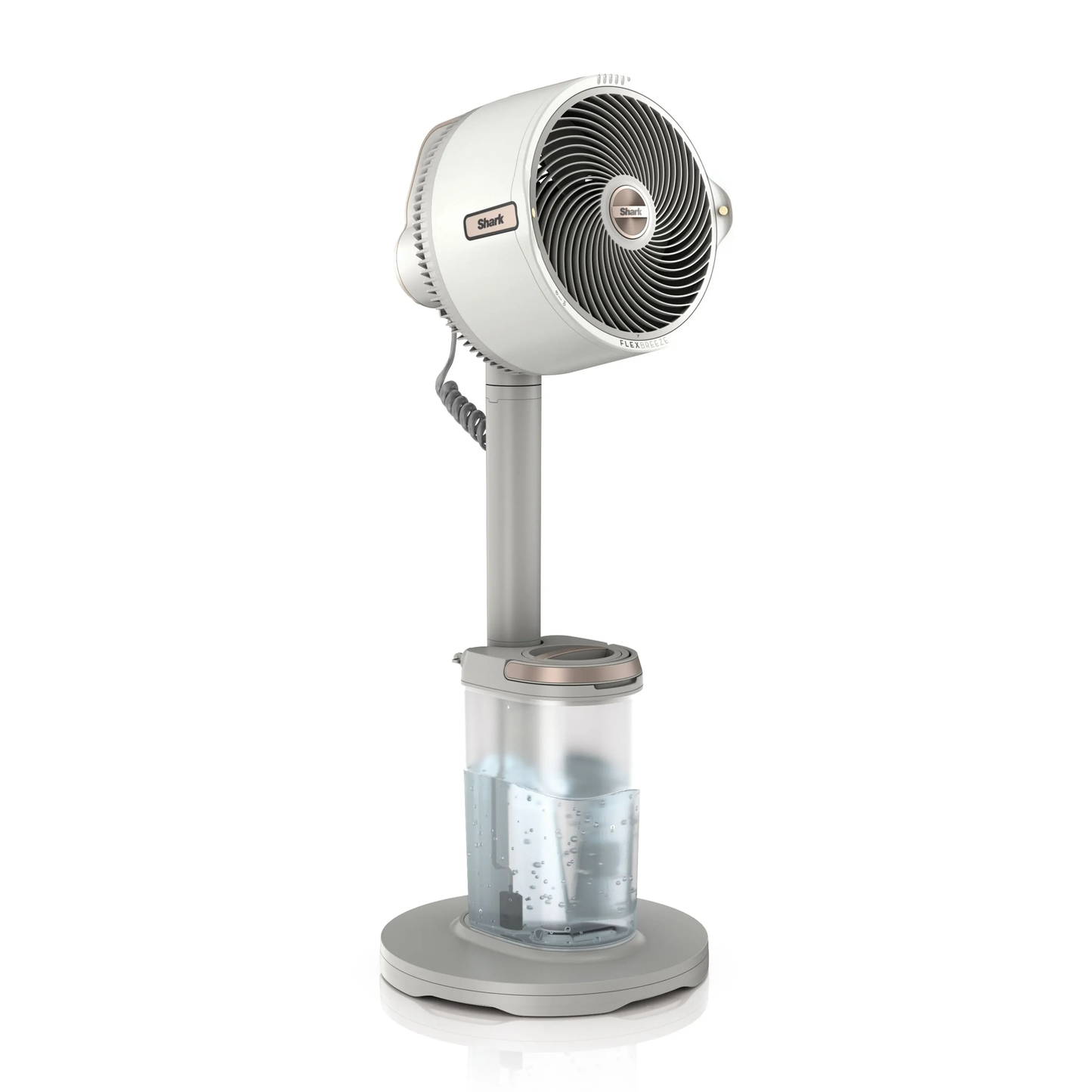 FlexBreeze Pro Mist Fan, Indoor/Outdoor, Cordless, Mist Tank, 20m, Pedestal/Table, 5 Speeds